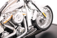 custom made model of Harley-Davidson Fat Boy Gray Ghost 2025 motorcycle